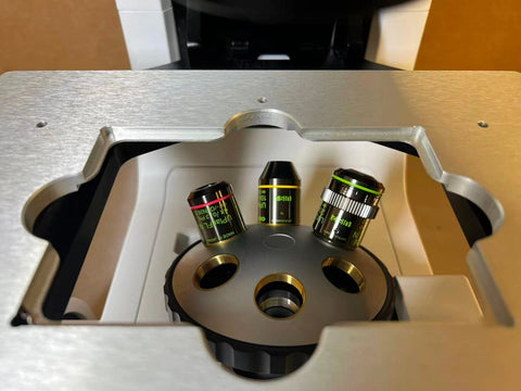 Echo Revolve RVL-100-G Fluorescence Microscope Olympus Objectives iPad