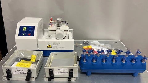 DropArray LT-210 MX Washing Station W/ accessories and promega Vacuum Manifold
