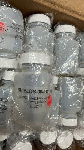 Shields Dina Corporation GLASS BEADS 6MM STRL 100/CS