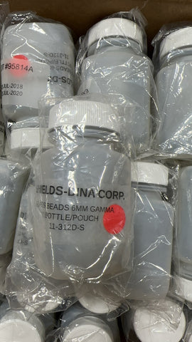 Shields Dina Corporation GLASS BEADS 6MM STRL 100/CS