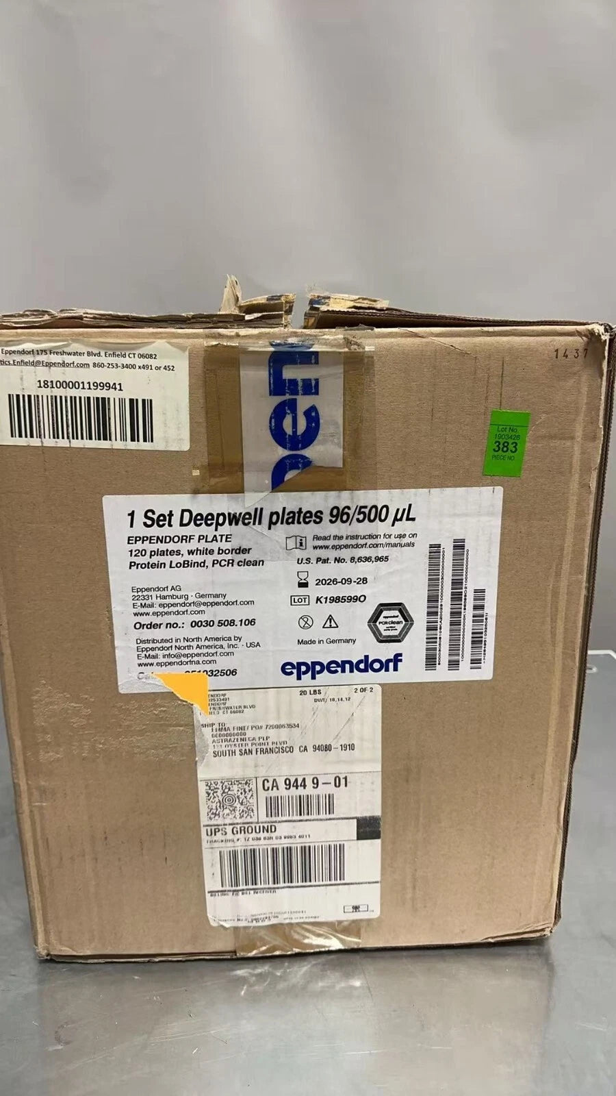 Eppendorf 0030508106 twin.tec 96-Well LoBind PCR Plate, 70 plates