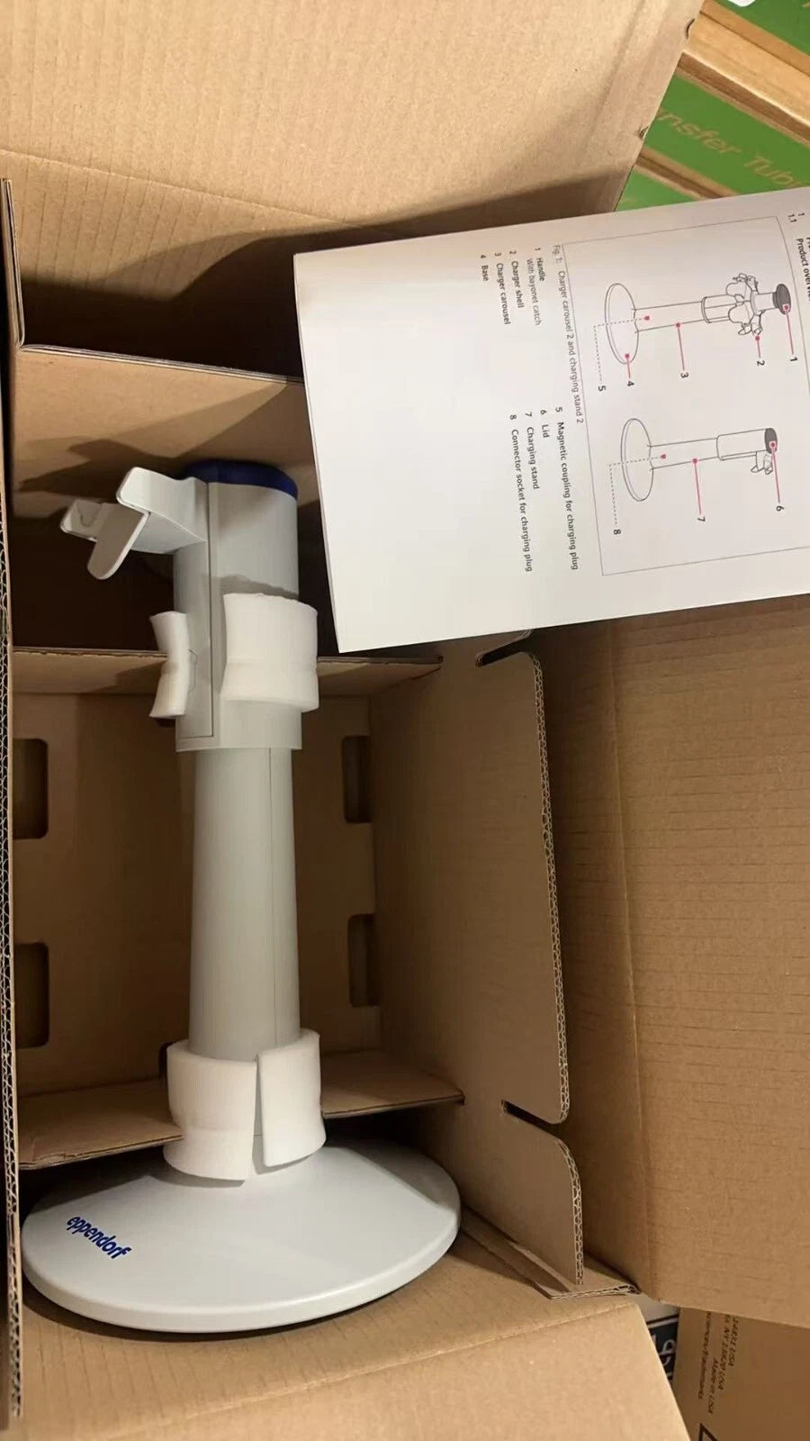 Eppendorf 3116000031 Charger Stand 2, for single Xplorer Pipette
