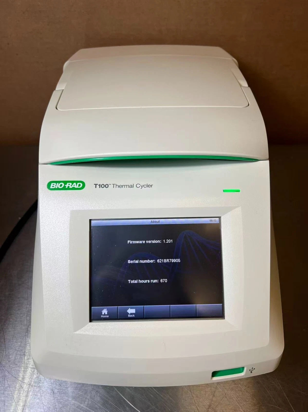 2023 Clean BioRad T100 PCR Thermal Cycler 96 Well Block Fully Tested w/ Warrant (670 hours)