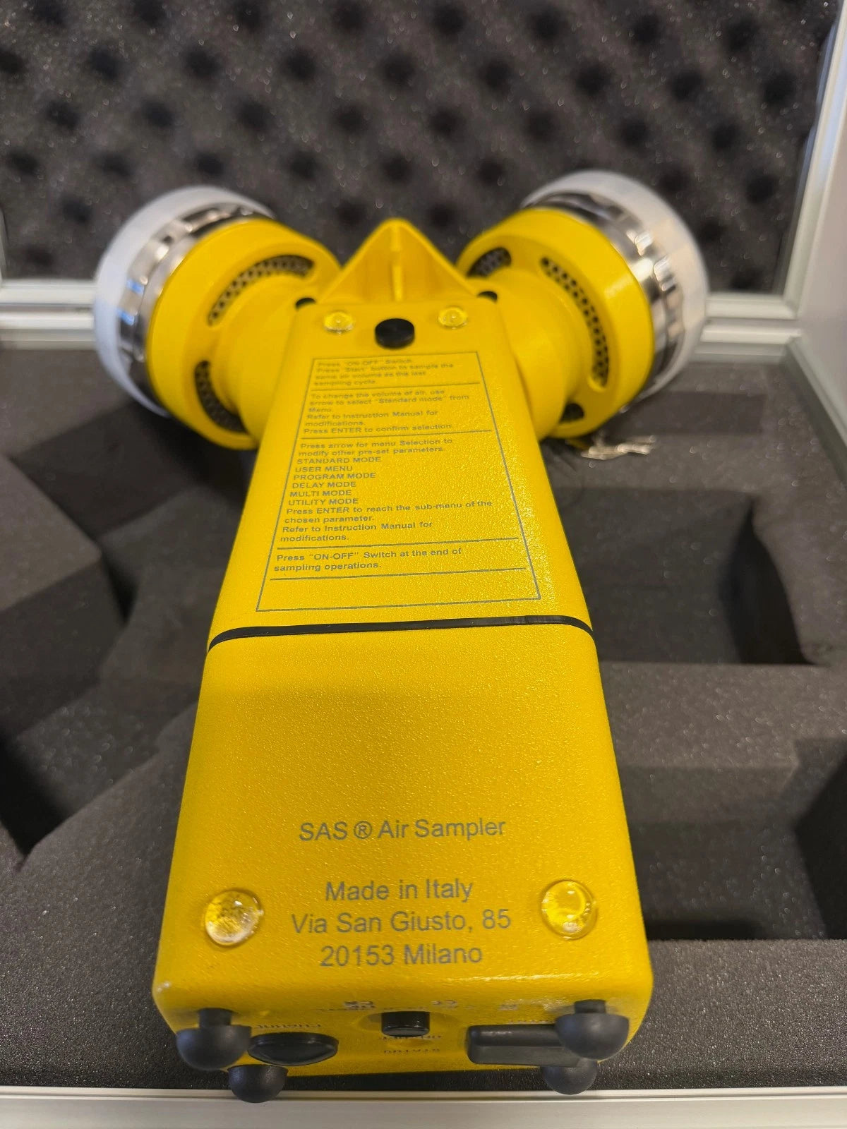 SAS 360 Duo High Volume Microbial Air Sampler Calibrated to Sep 2026 (No Charger)