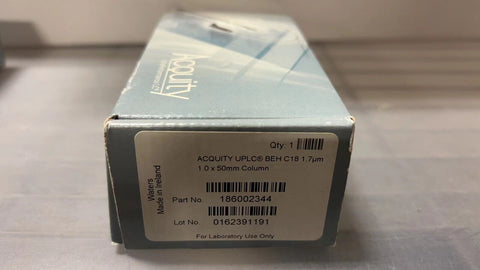 Waters 186002344,ACQUITY UPLC BEH C18 Column, 130Å, 1.7 µm, 1 mm X 50 mm, new