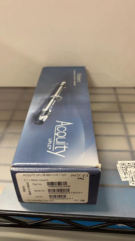 Waters HPLC Column Acquity UPLC BEH C18 1.7um 2.1 X 30 mm 186002349, new